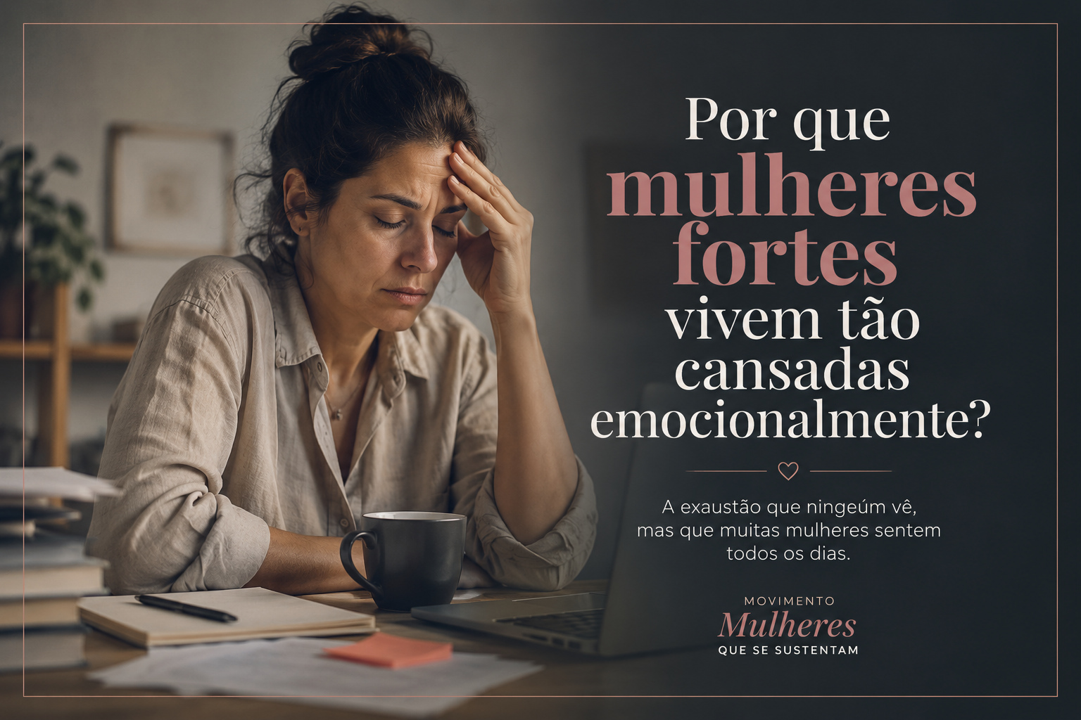 Por que mulheres fortes vivem tão cansadas emocionalmente?